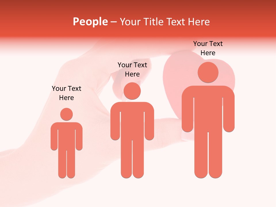 Hope Finger Celebration PowerPoint Template