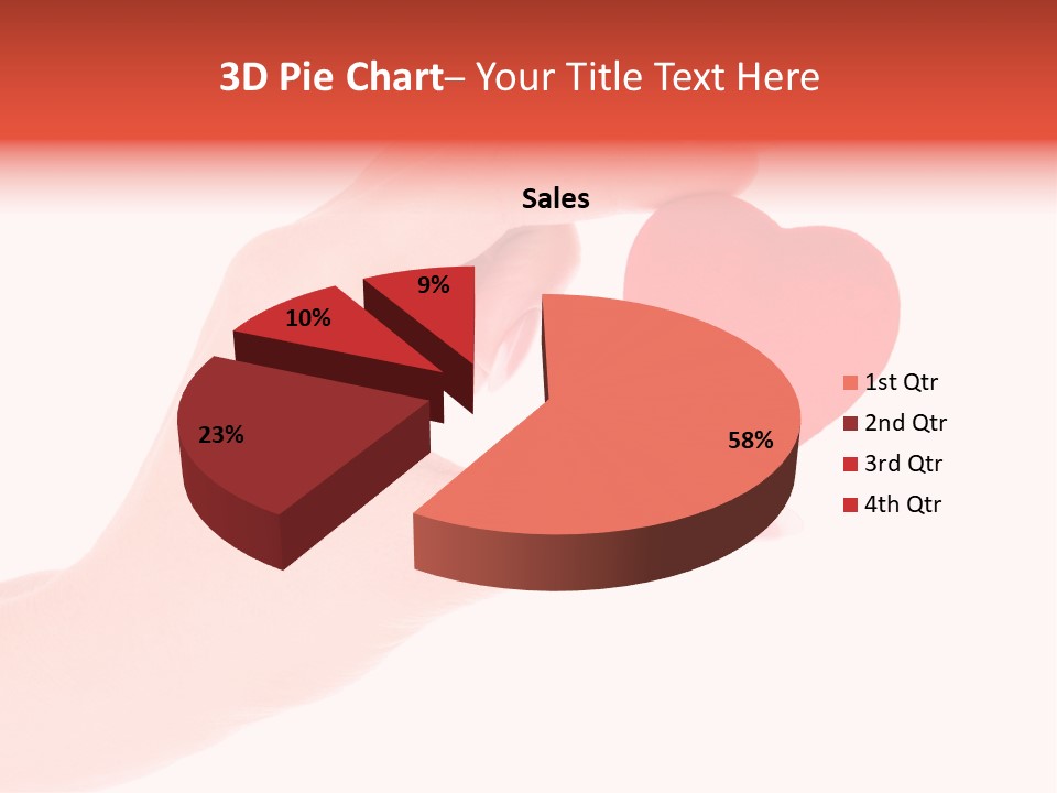 Hope Finger Celebration PowerPoint Template