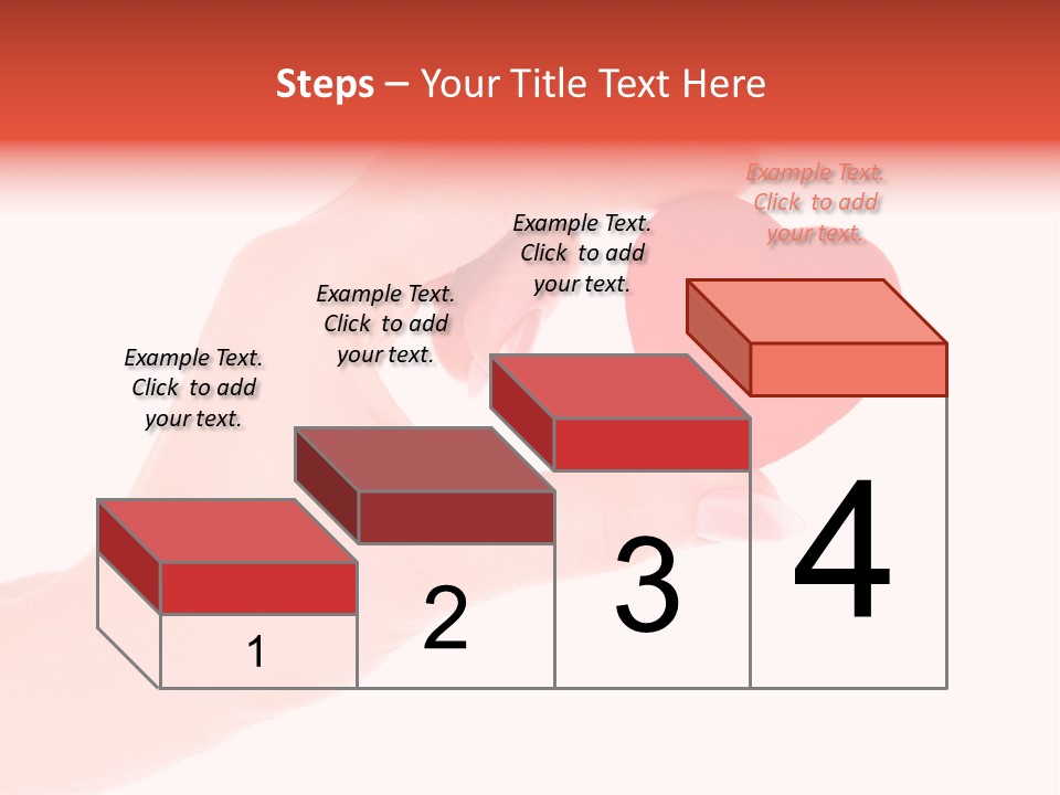 Hope Finger Celebration PowerPoint Template