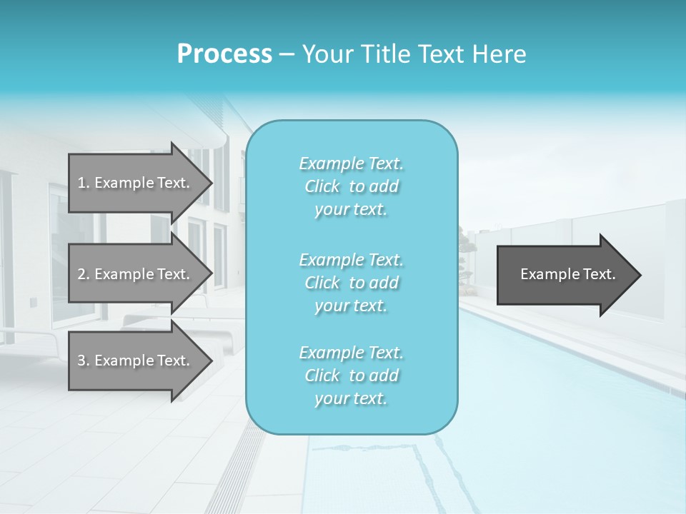 Colorful Romantic Blue PowerPoint Template