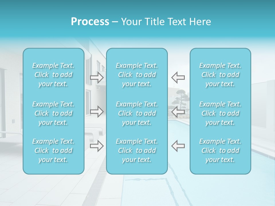 Colorful Romantic Blue PowerPoint Template