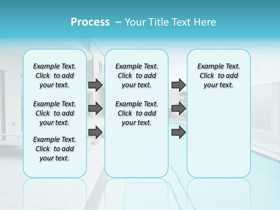 Colorful Romantic Blue PowerPoint Template