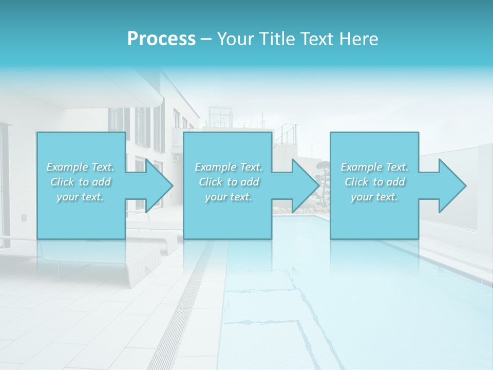 Colorful Romantic Blue PowerPoint Template