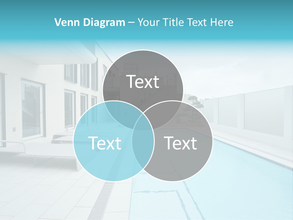 Colorful Romantic Blue PowerPoint Template