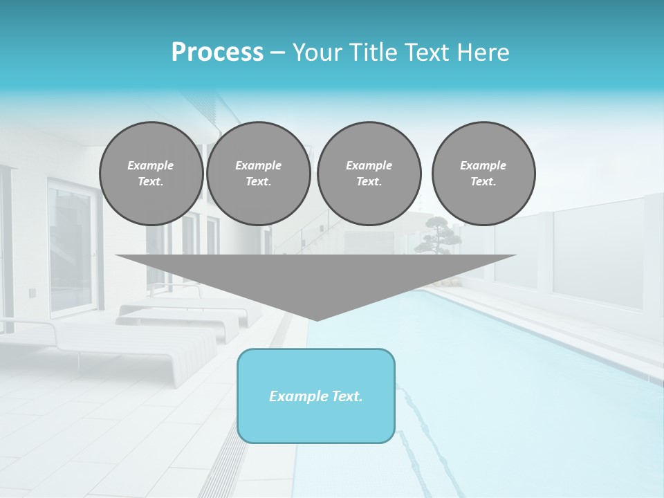 Colorful Romantic Blue PowerPoint Template
