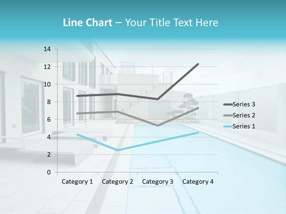 Colorful Romantic Blue PowerPoint Template