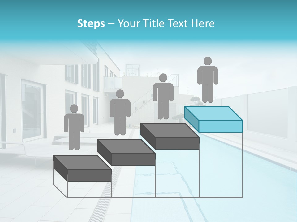 Colorful Romantic Blue PowerPoint Template