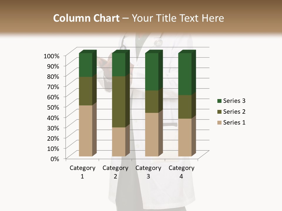Portrait Care Mask PowerPoint Template