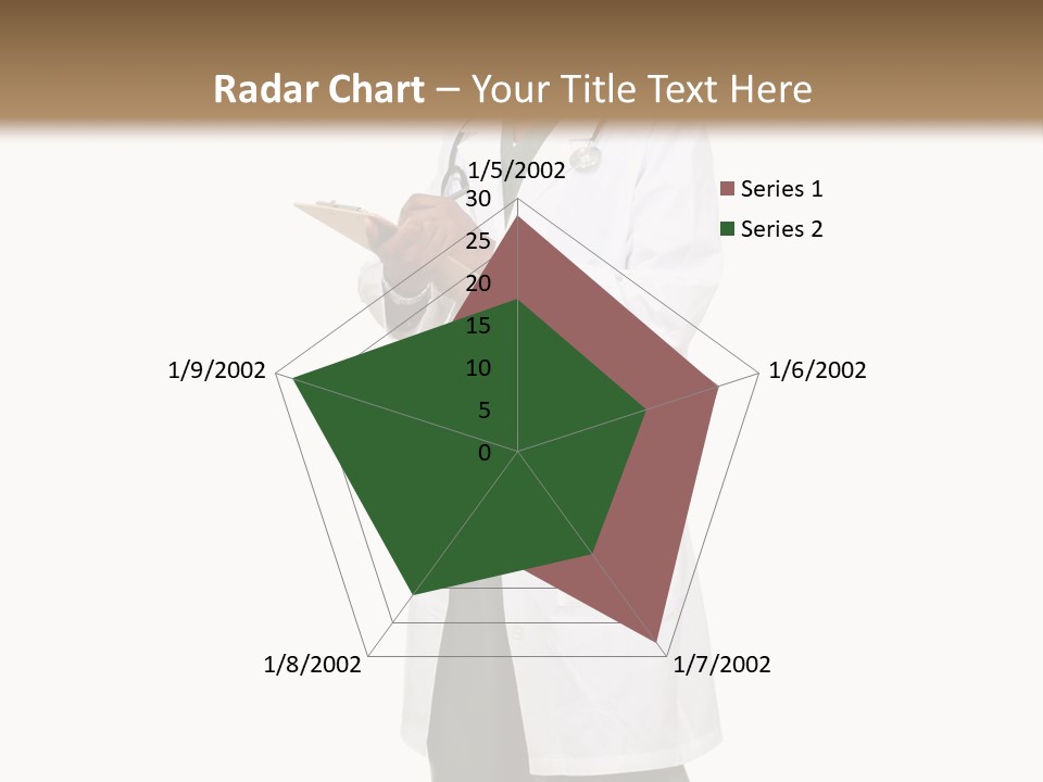 Portrait Care Mask PowerPoint Template