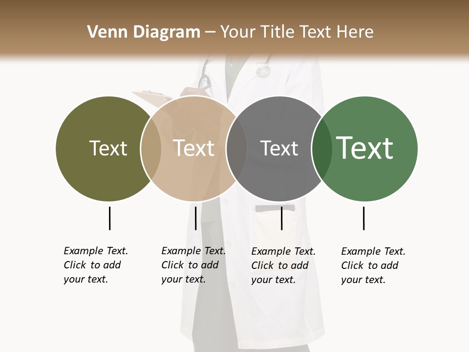 Portrait Care Mask PowerPoint Template