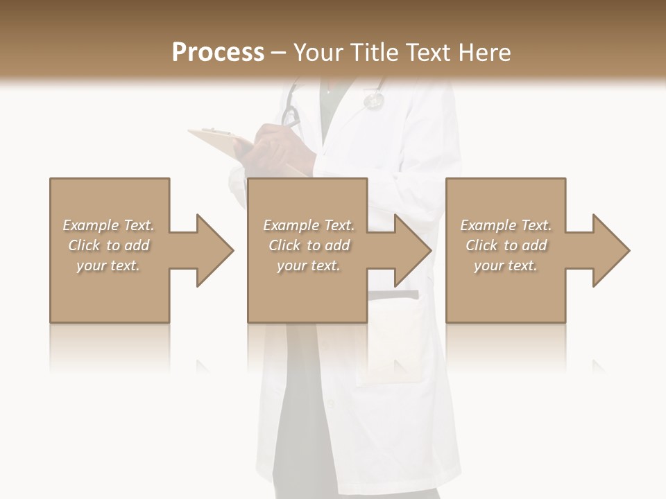 Portrait Care Mask PowerPoint Template
