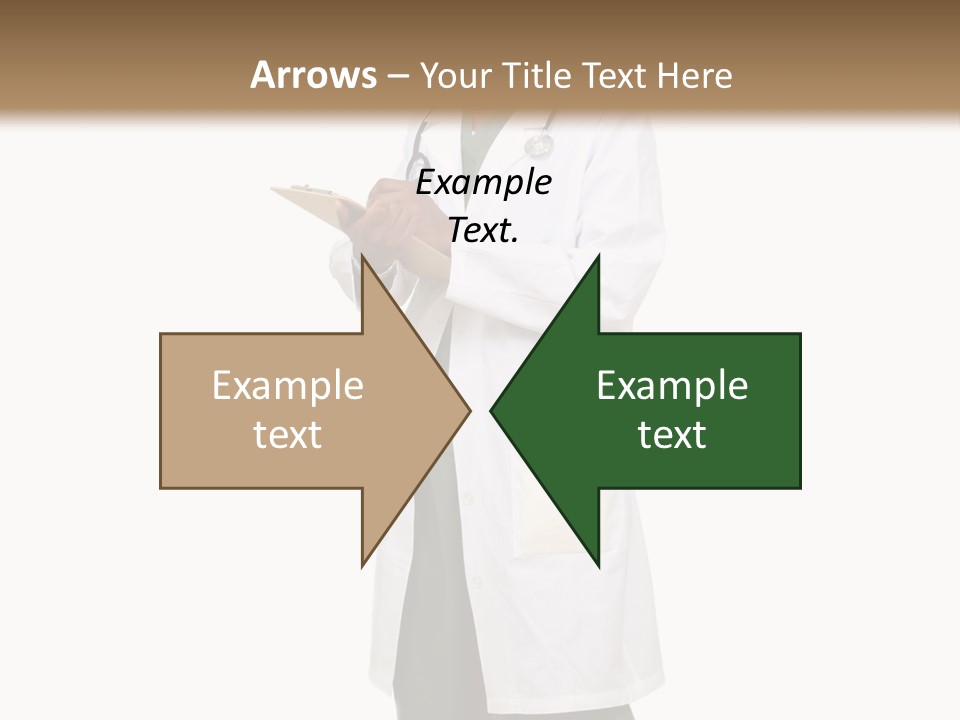 Portrait Care Mask PowerPoint Template