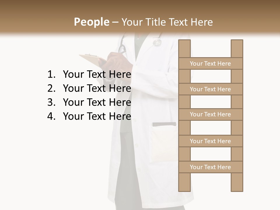 Portrait Care Mask PowerPoint Template