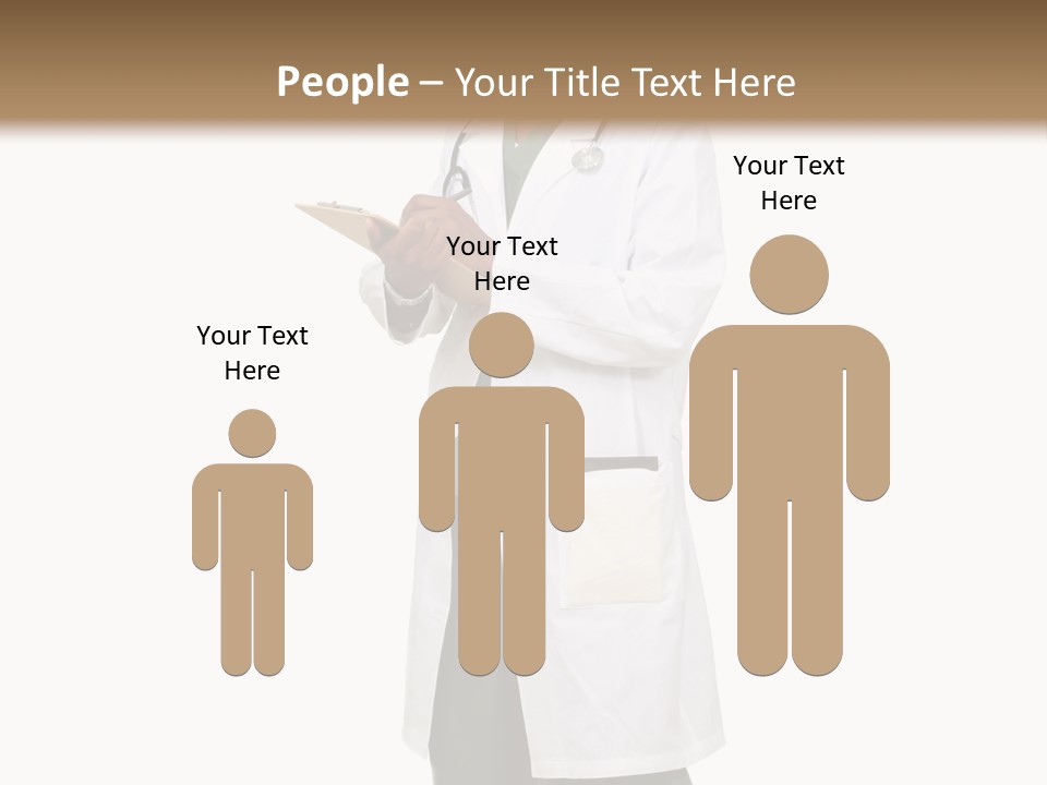 Portrait Care Mask PowerPoint Template