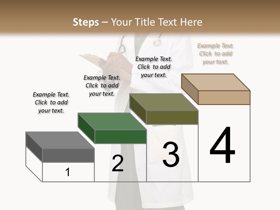 Portrait Care Mask PowerPoint Template