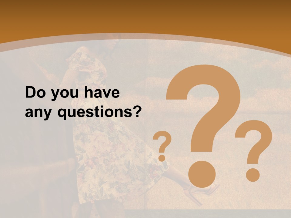 Texture Front Sandals PowerPoint Template