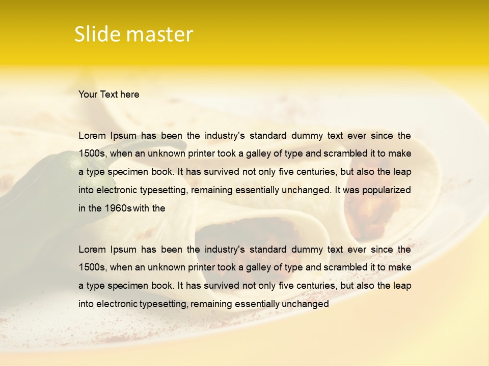 Meat Beef Green PowerPoint Template