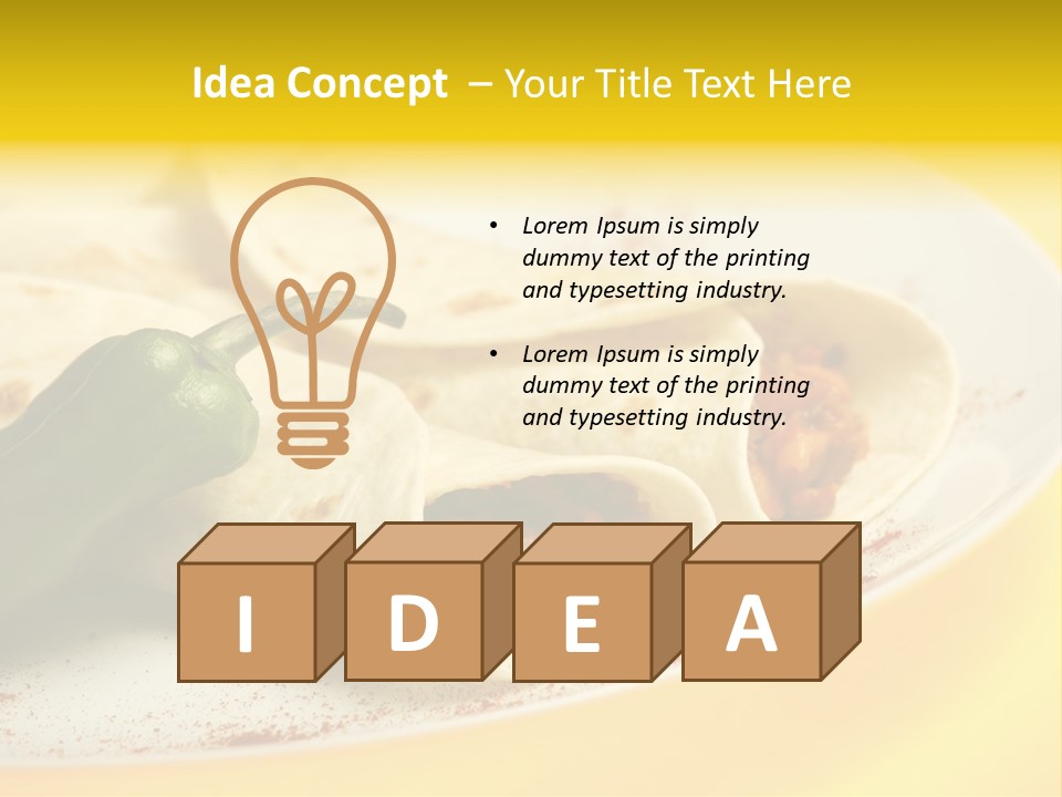 Meat Beef Green PowerPoint Template