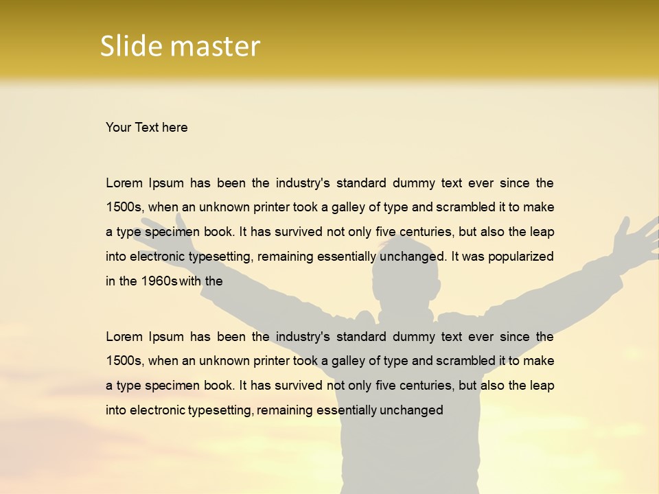 Warm Concepts Raised PowerPoint Template