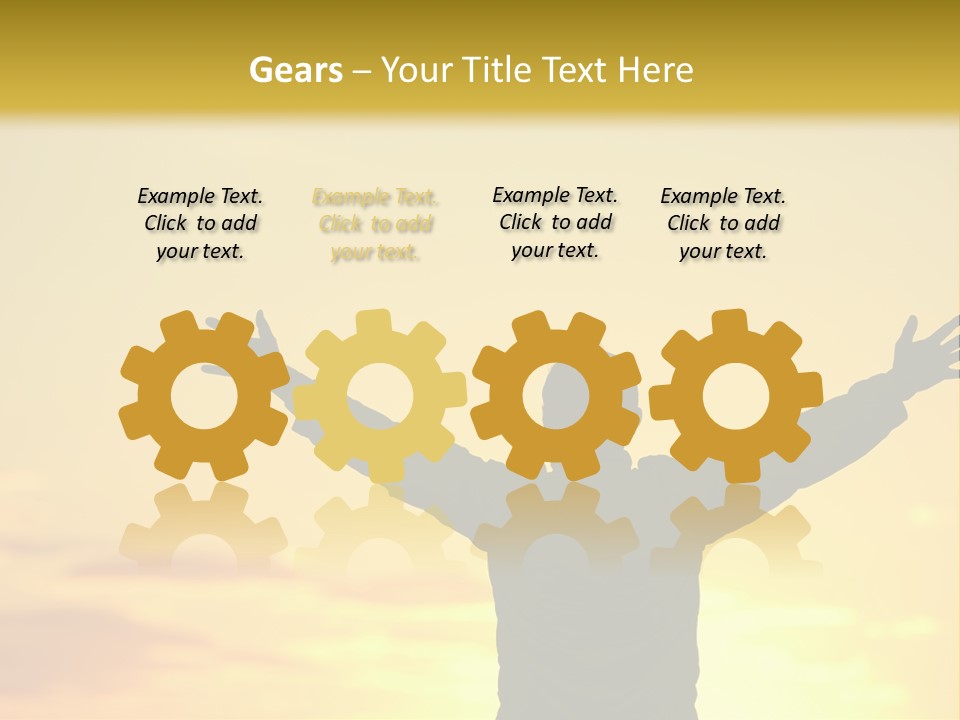 Warm Concepts Raised PowerPoint Template