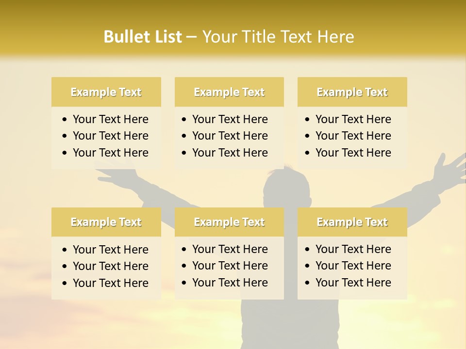 Warm Concepts Raised PowerPoint Template
