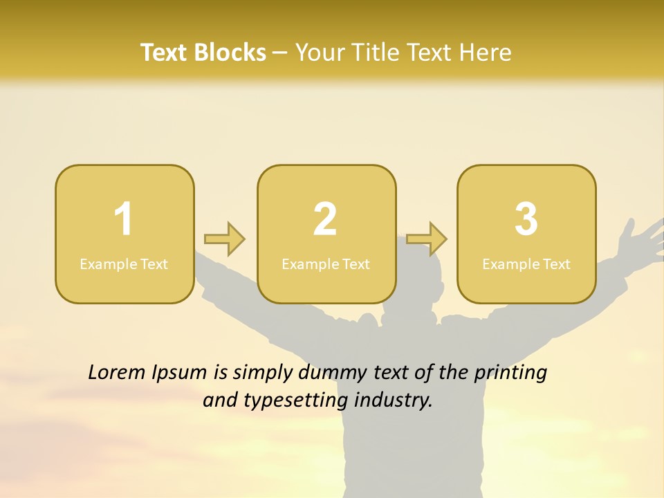 Warm Concepts Raised PowerPoint Template