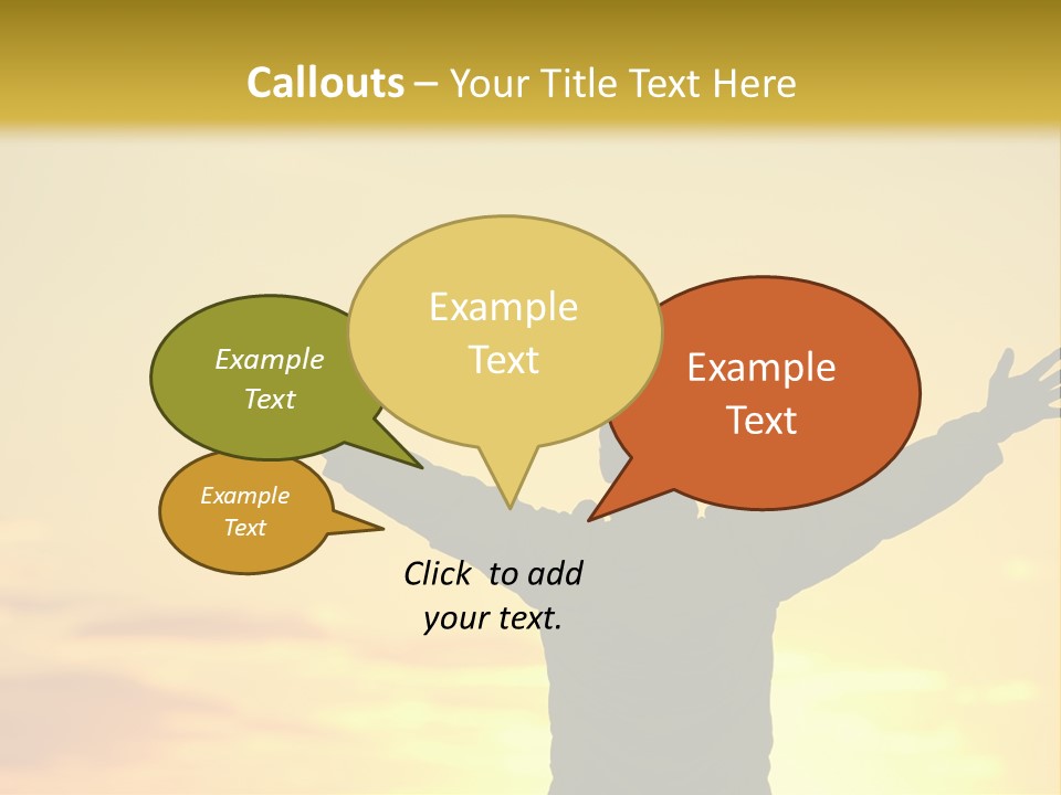 Warm Concepts Raised PowerPoint Template