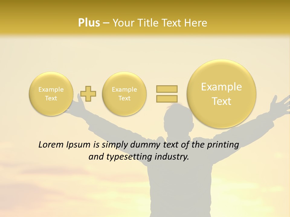Warm Concepts Raised PowerPoint Template