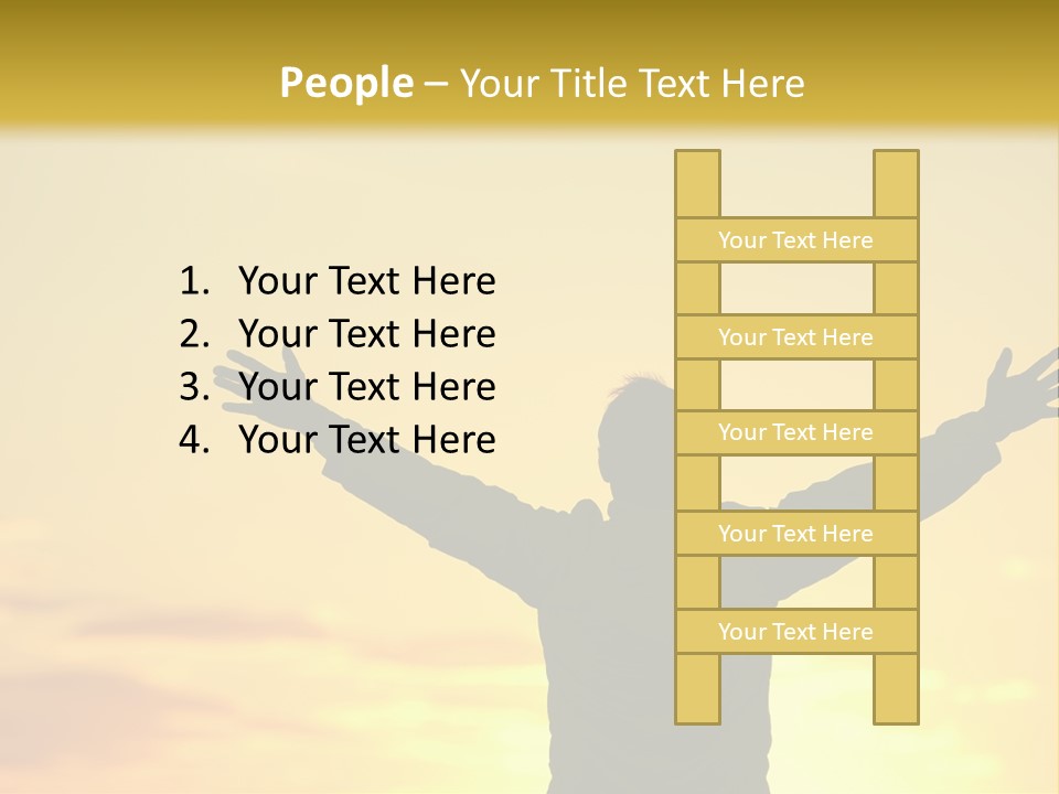 Warm Concepts Raised PowerPoint Template