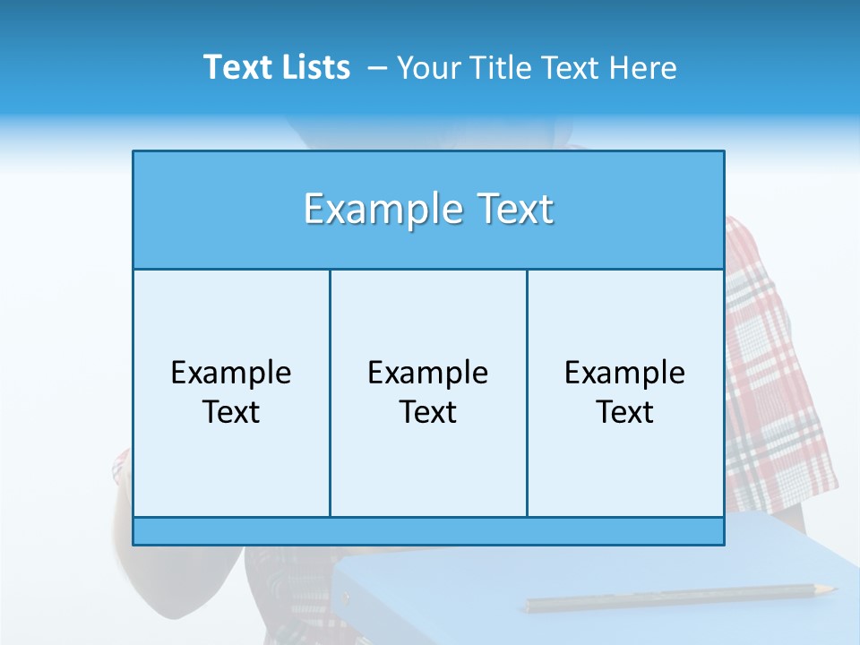 Schoolboy Literature Examination PowerPoint Template