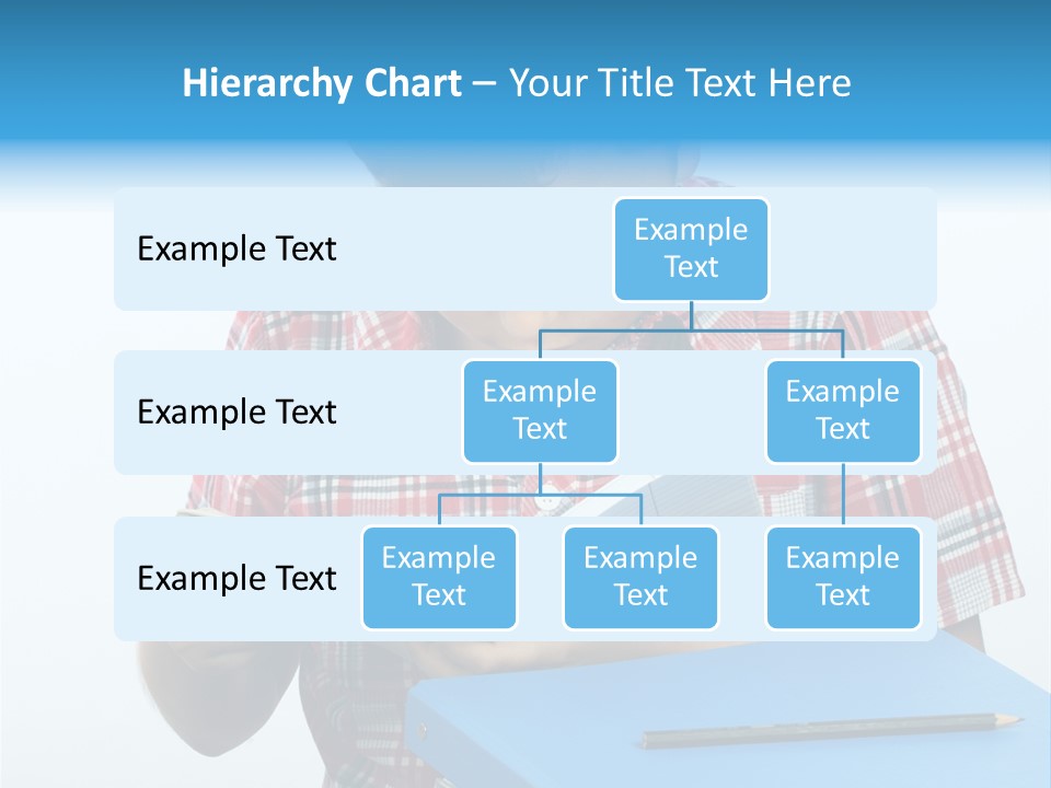 Schoolboy Literature Examination PowerPoint Template