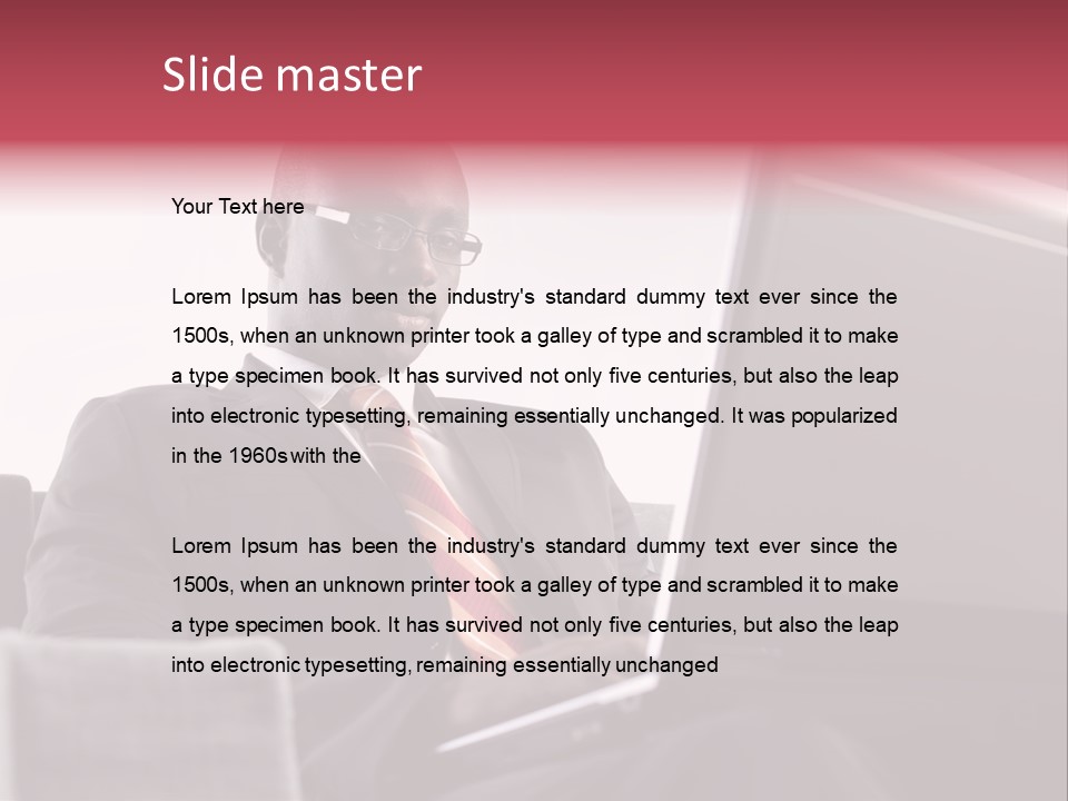 Technology Finance Job PowerPoint Template