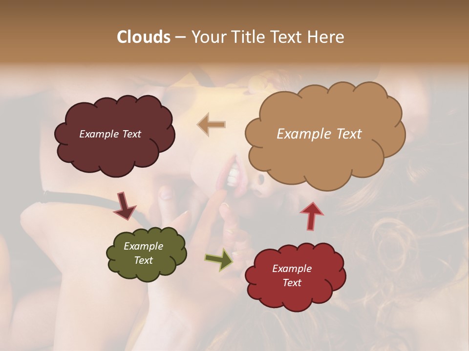 Adult Sensuality Uality PowerPoint Template