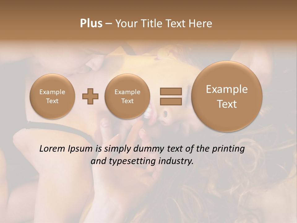 Adult Sensuality Uality PowerPoint Template