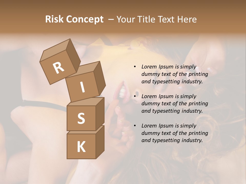 Adult Sensuality Uality PowerPoint Template