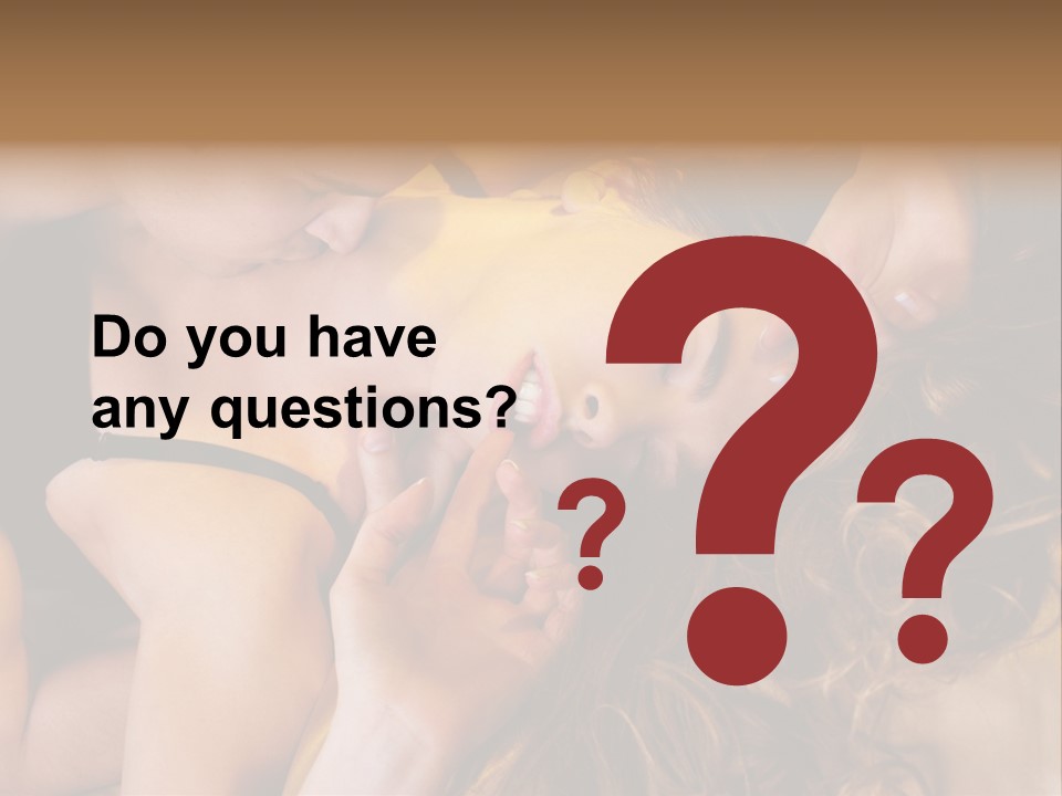 Adult Sensuality Uality PowerPoint Template