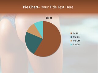 Female Fit Ass PowerPoint Template