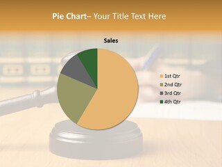 Court Adjournment Arbitrate PowerPoint Template