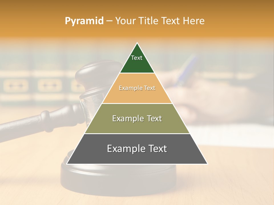 Court Adjournment Arbitrate PowerPoint Template