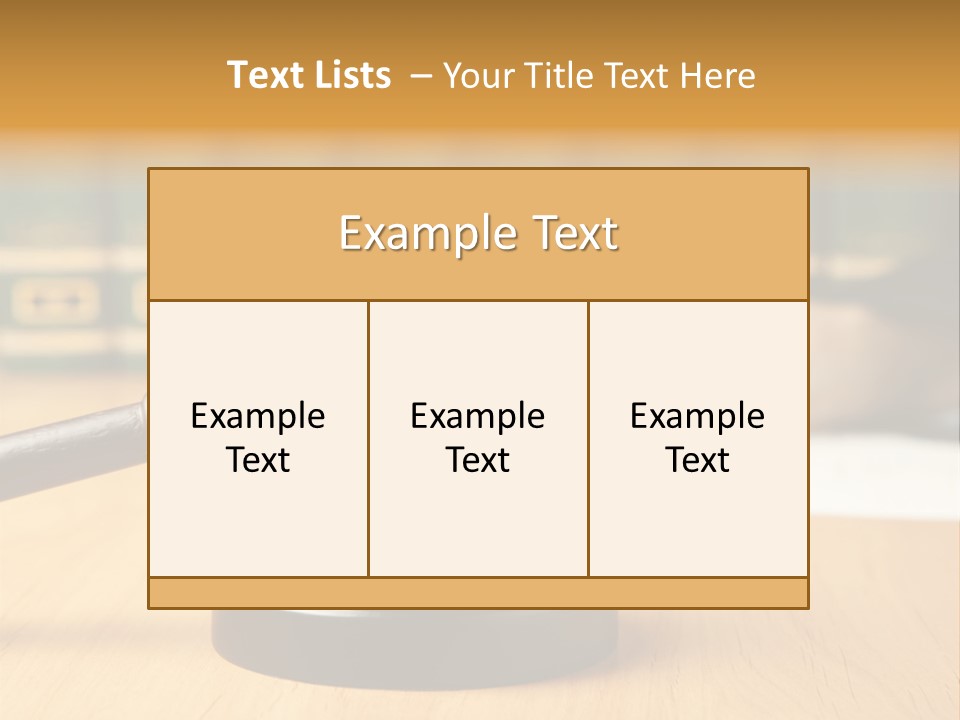 Court Adjournment Arbitrate PowerPoint Template