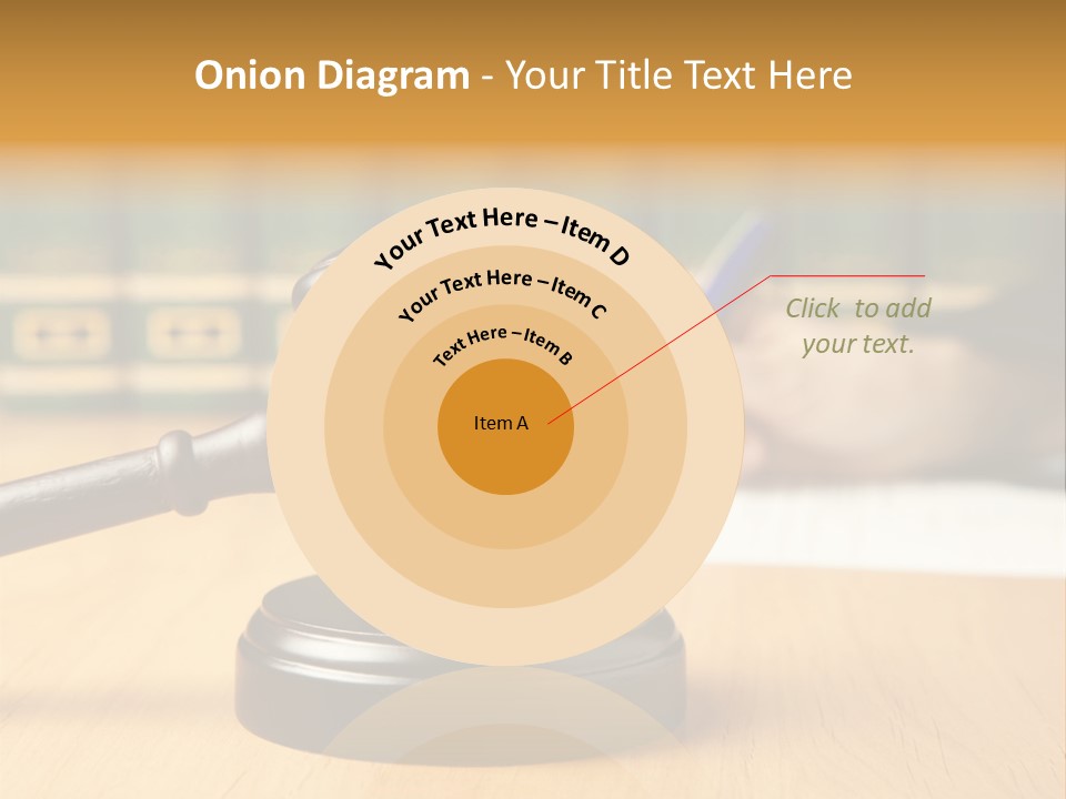 Court Adjournment Arbitrate PowerPoint Template