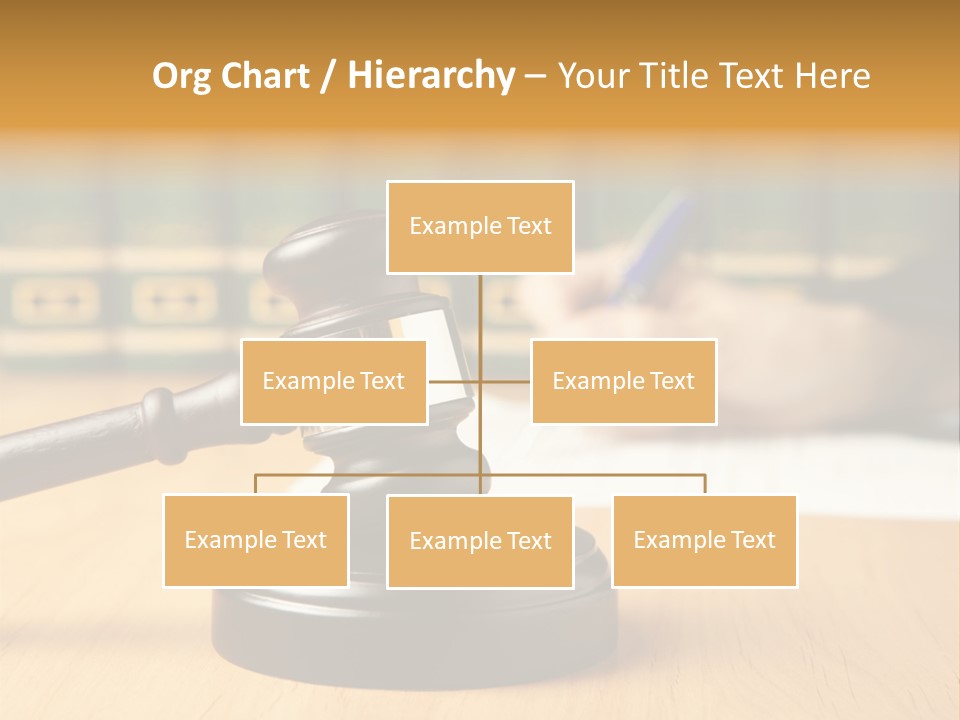 Court Adjournment Arbitrate PowerPoint Template