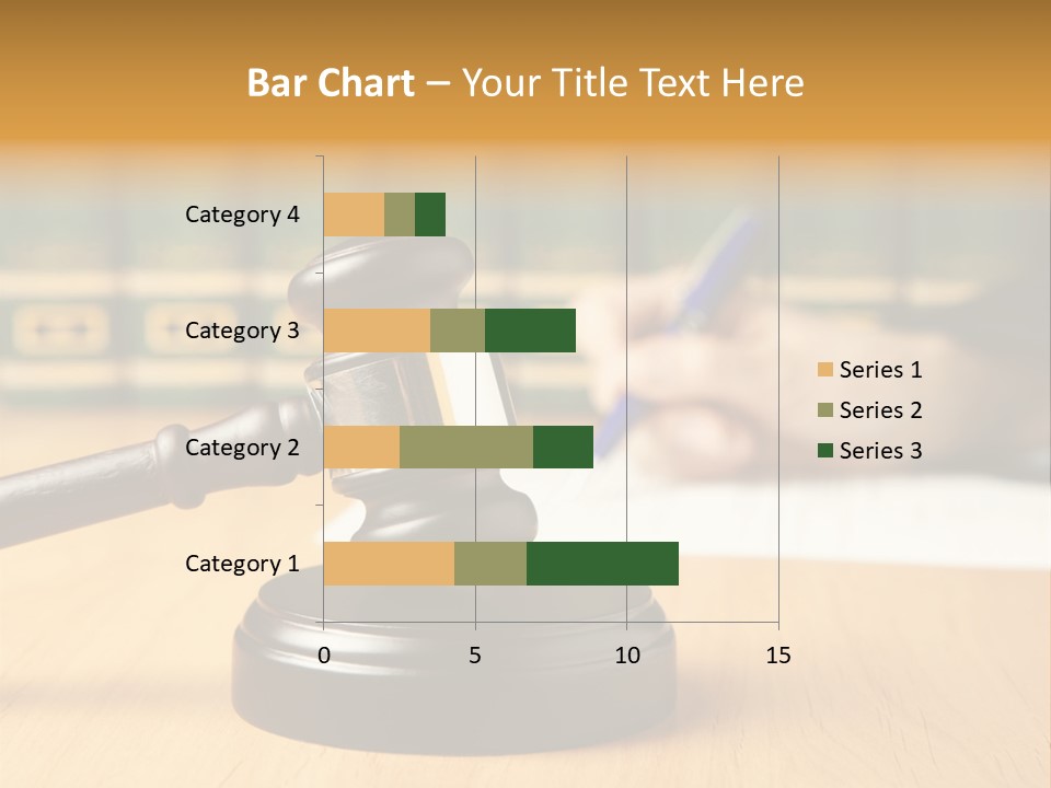 Court Adjournment Arbitrate PowerPoint Template