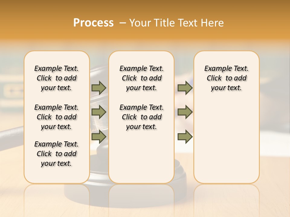 Court Adjournment Arbitrate PowerPoint Template