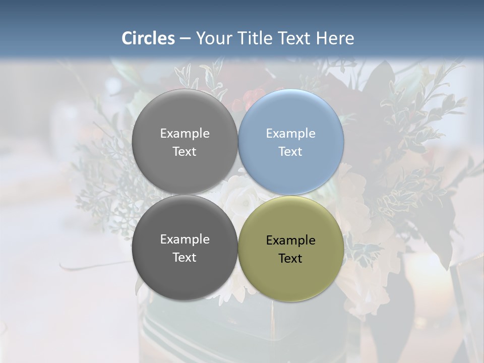 Set Restaurant Buffet PowerPoint Template