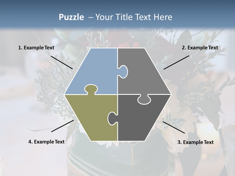 Set Restaurant Buffet PowerPoint Template