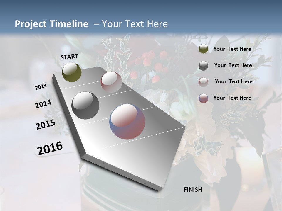 Set Restaurant Buffet PowerPoint Template