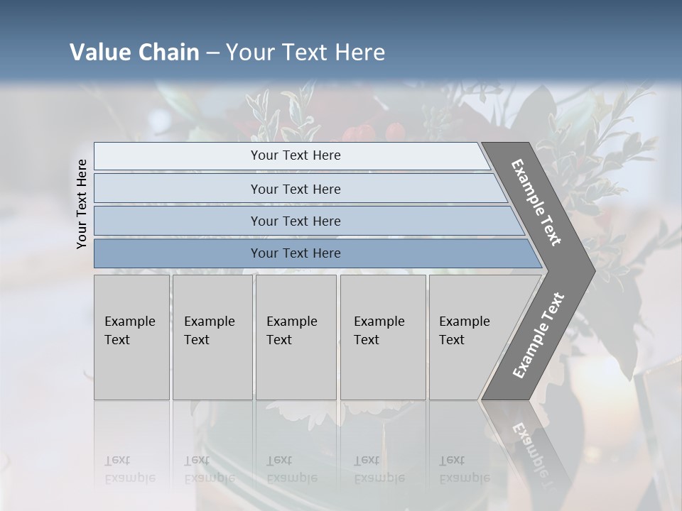 Set Restaurant Buffet PowerPoint Template
