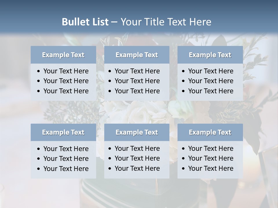 Set Restaurant Buffet PowerPoint Template