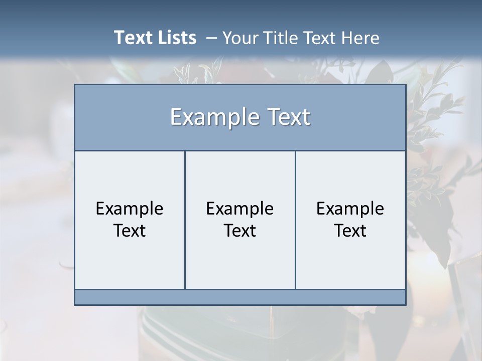 Set Restaurant Buffet PowerPoint Template